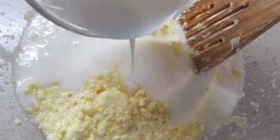 пирог со сливами