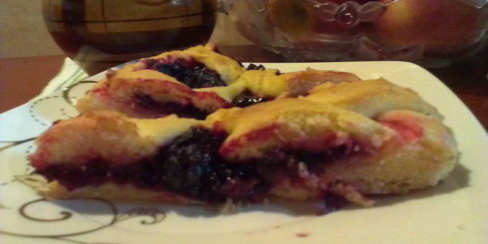 Рецепт пирог со свеклой и клюквой