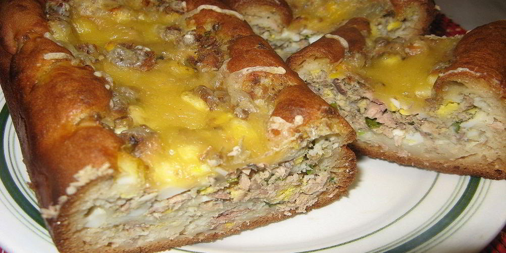 Рецепт рыбный пирог