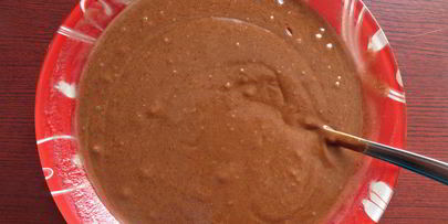 шоколадный пирог без яиц и молока