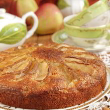 Рецепт Скандинавский яблочный пирог с миндалем