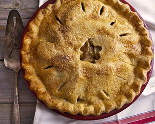 Традиционный американский яблочный пирог