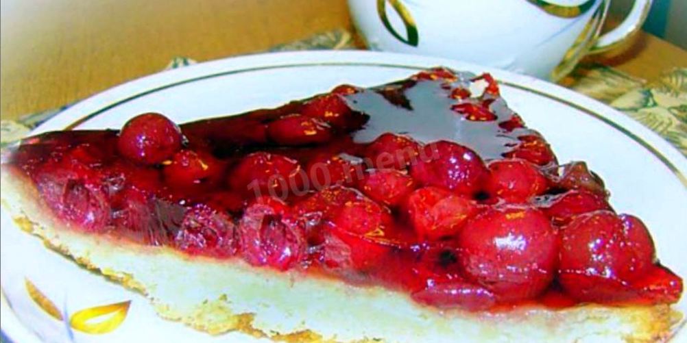 Рецепт творожный пирог с ягодами