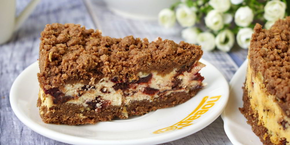 Рецепт творожный торфяной пирог с черносливом