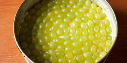 виноградный пирог