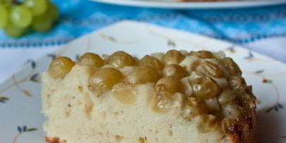 виноградный пирог