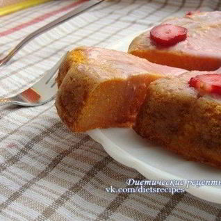 Воздушный пирог из тыквы