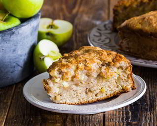 Яблочный пирог на кефире