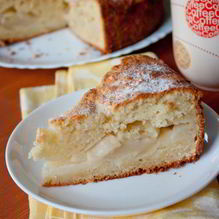 Рецепт Яблочный пирог на творожном тесте