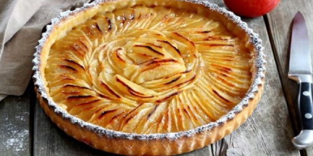 Рецепт яблочный пирог по-французски