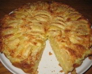 Яблочный пирог по-татарски