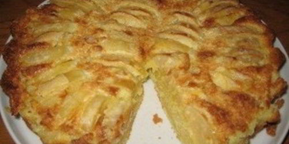 Рецепт яблочный пирог по-татарски