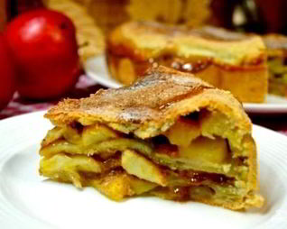 Яблочный пирог в духовке