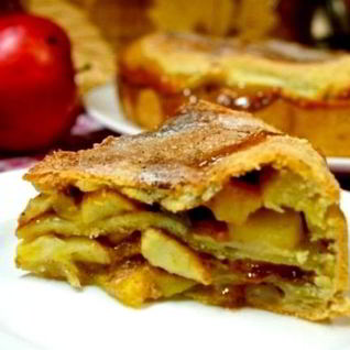 Яблочный пирог в духовке