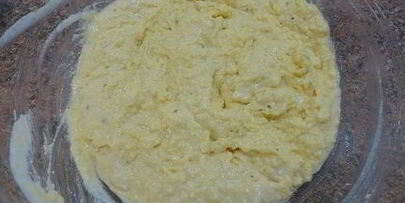 заливной пирог из кукурузной муки