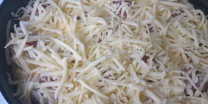 заливной пирог с фрикадельками