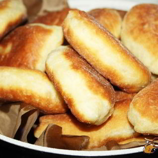 Быстрые пирожки с картошкой на кефирном тесте