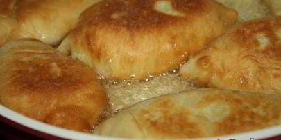 быстрые пирожки с картошкой на кефирном тесте