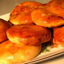 Рецепт Духовые пирожки с капустой