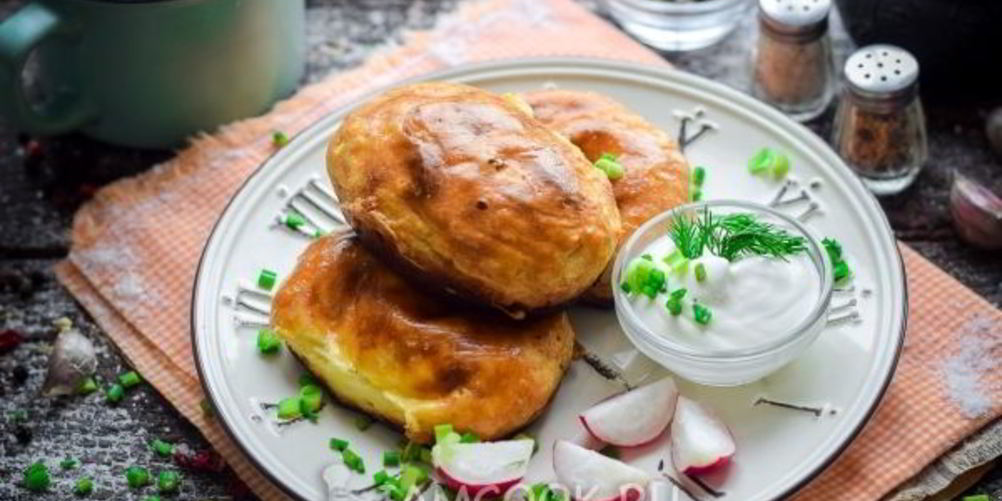 Рецепт картофельные пирожки с фаршем