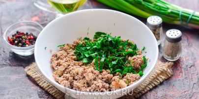 картофельные пирожки с фаршем