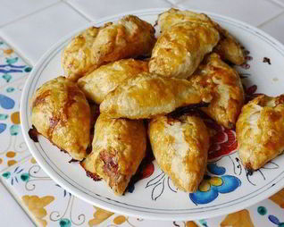 Хрустящие пирожки с мясом