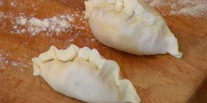 хрустящие пирожки с мясом