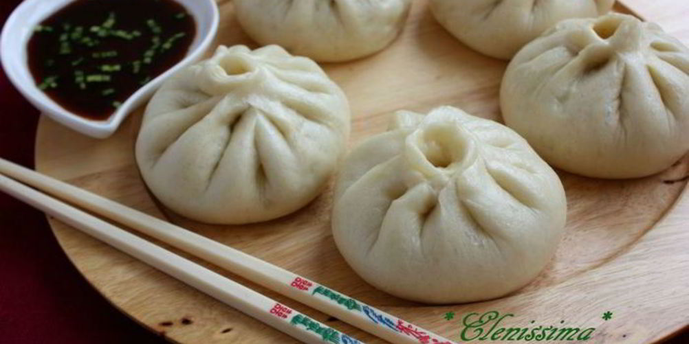 Рецепт китайские пирожки с лососем