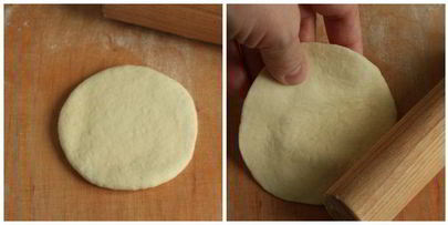 китайские пирожки с лососем