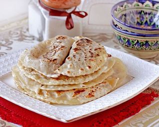 Кутабы с мясом по-азербайджански