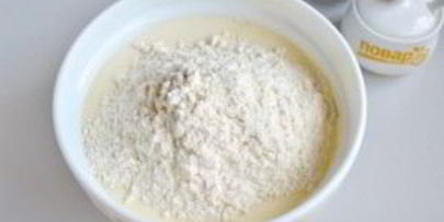 ленивые пирожки с зеленым луком и яйцом