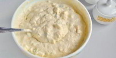 ленивые пирожки с зеленым луком и яйцом