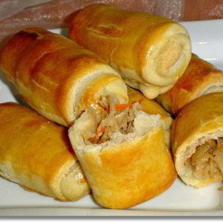 Молдавские пирожки с капустой