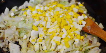 начинка для пирожков с капустой и яйцом