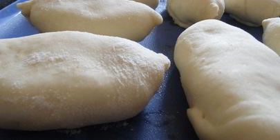 печеные пирожки с картошкой