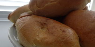 печеные пирожки с картошкой