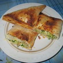 Рецепт Пирожки из слоеного теста без дрожжей