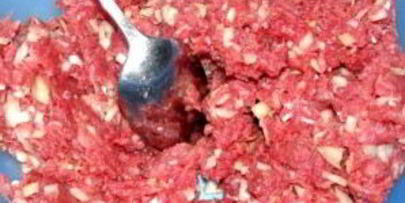 пирожки из слоеного теста с фаршем