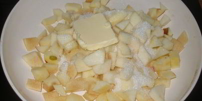 пирожки из творожного теста с двумя видами начинок