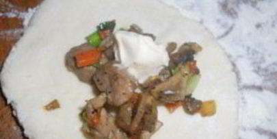 пирожки из творожного теста