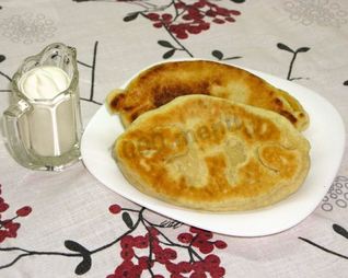 Пирожки на простокваше жареные