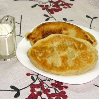 Пирожки на простокваше жареные