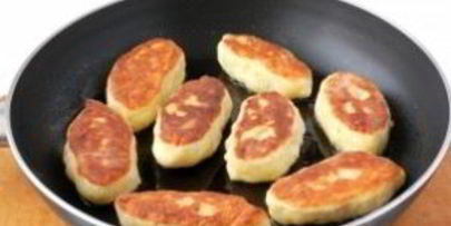 пирожки с грибами и картошкой жареные