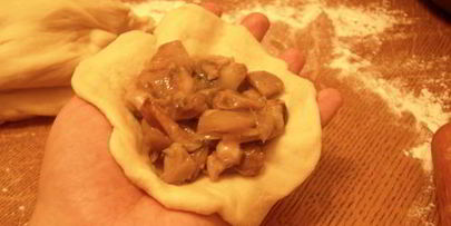 пирожки с грибами