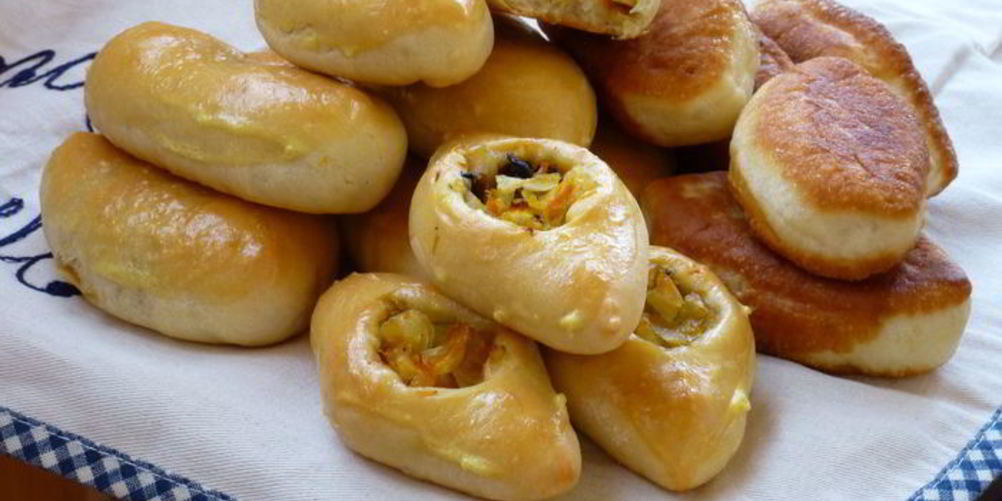 Рецепт пирожки с капустой и грибами