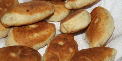 пирожки с капустой и сосисками