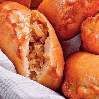 Пирожки с капустой в духовке