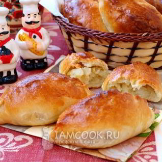 Пирожки с картошкой в духовке