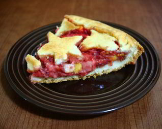 Пирожки с клубникой в духовке