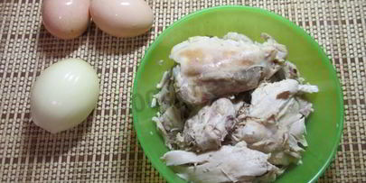 пирожки с курицей на сметане без дрожжей